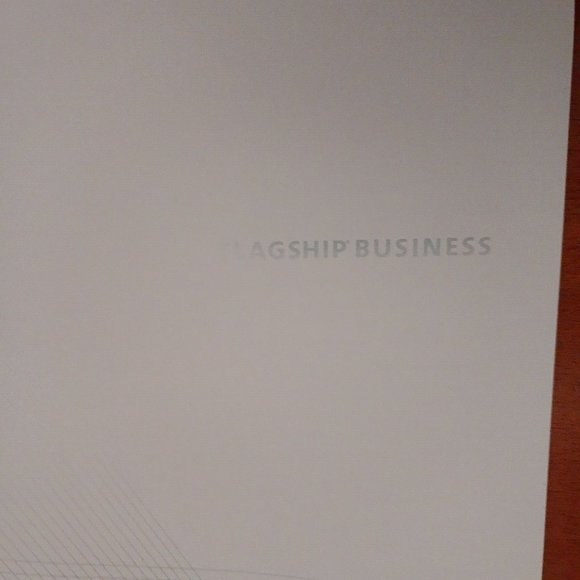 American Airlines Flagship Business Class Menu and Amenity Bag CLTMUC Oct 2023 - Picture 7 of 16